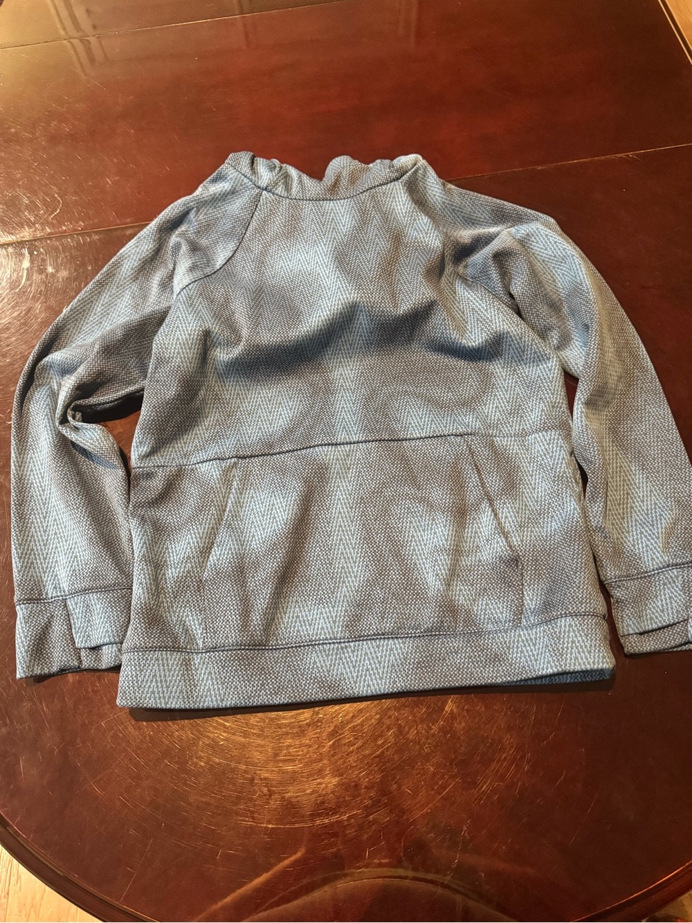 all in motion Light Blue Herringbone Kids Blazer
